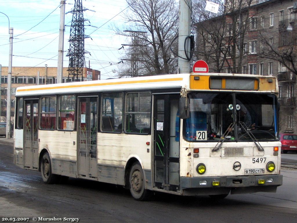 Szentpétervár, LiAZ-5256.25 sz.: 5497