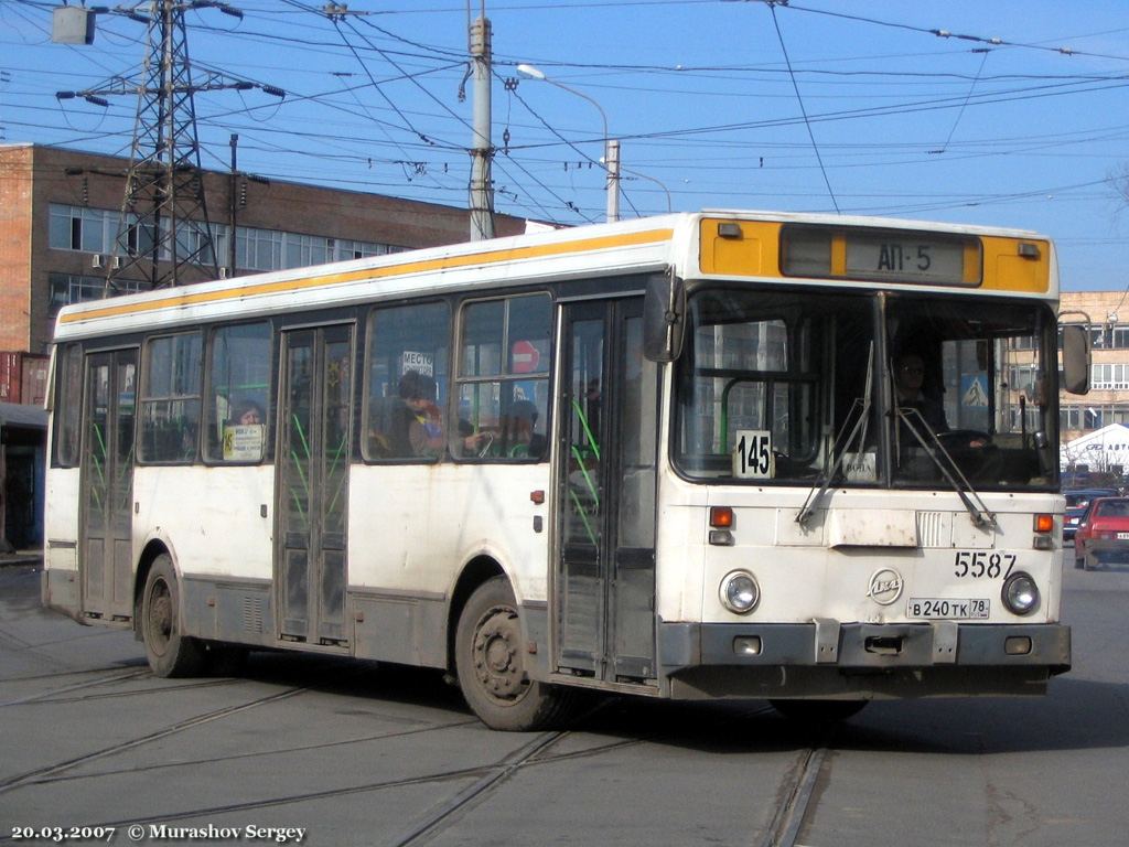 Санкт-Петербург, ЛиАЗ-5256.25 № 5587