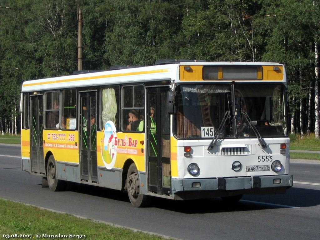 Санкт-Петербург, ЛиАЗ-5256.25 № 5555