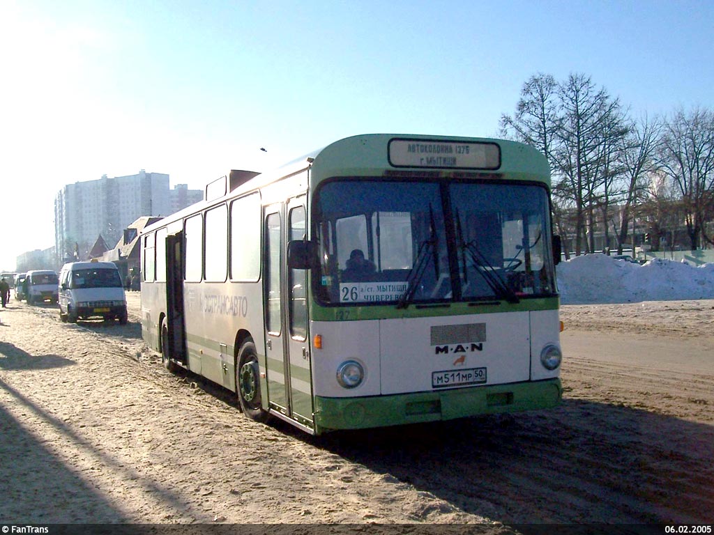 Московская область, MAN 192 SL200 № 127