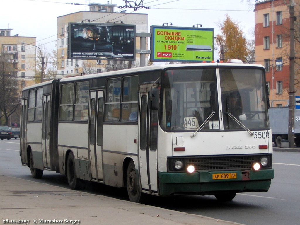 Санкт-Петербург, Ikarus 280.33O № 5508