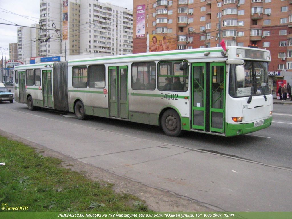 Москва, ЛиАЗ-6212.00 № 04502