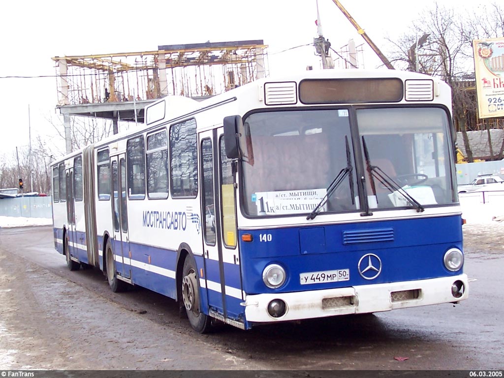 Московская область, Mercedes-Benz O305G № 140