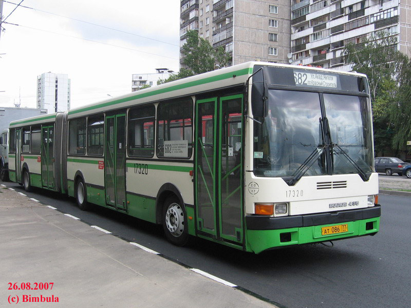 Moscow, Ikarus 435.17 # 17320
