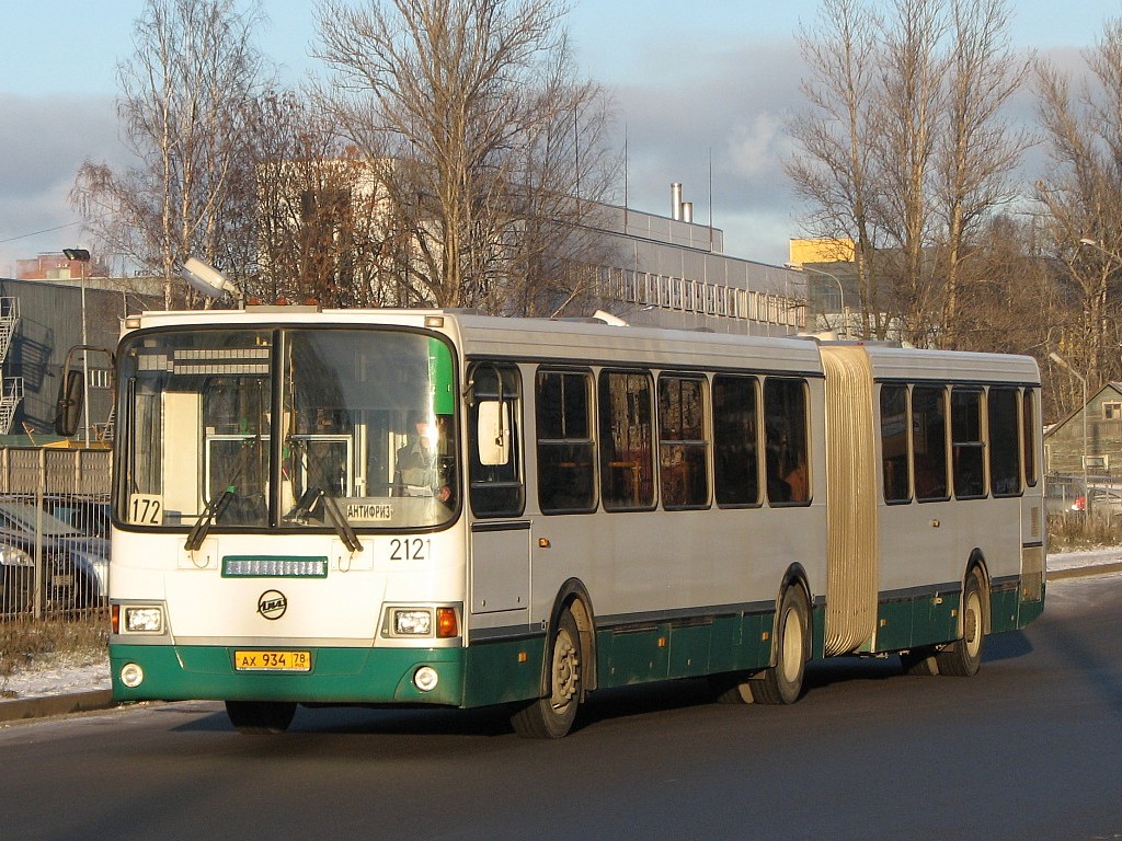 Санкт-Петербург, ЛиАЗ-6212.00 № 2121