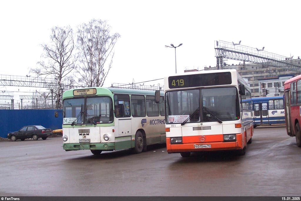 Московская область, Mercedes-Benz O405 № 161