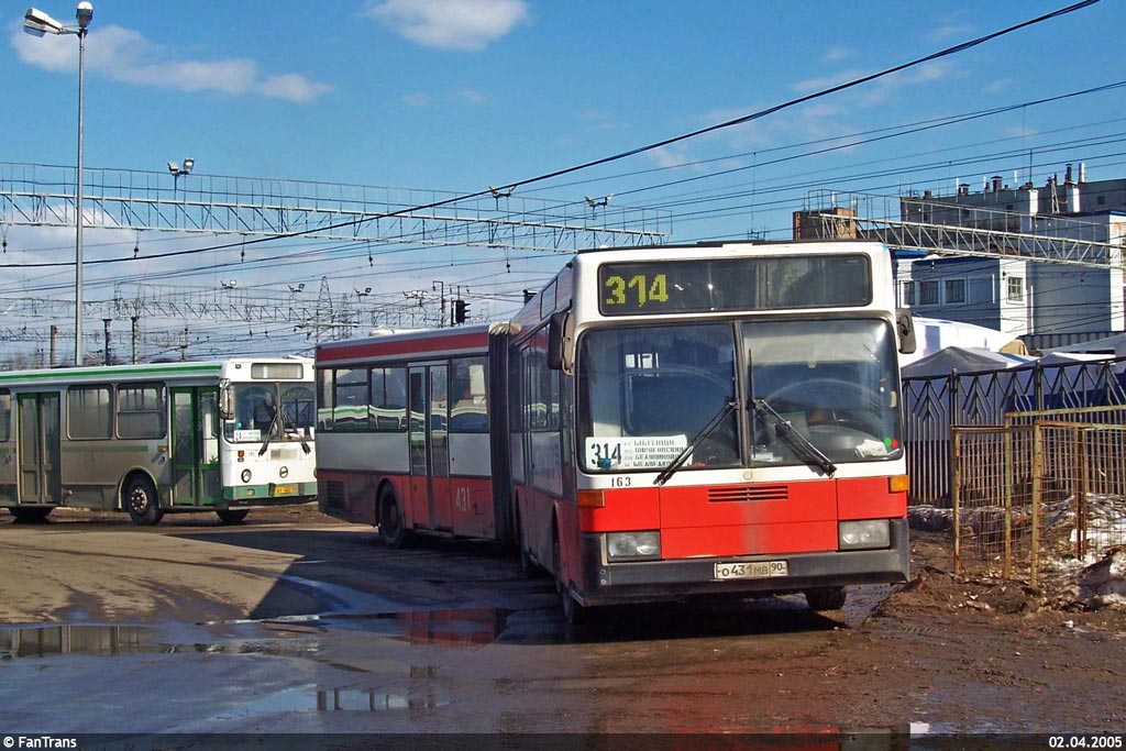 Московская область, Mercedes-Benz O405G № 163