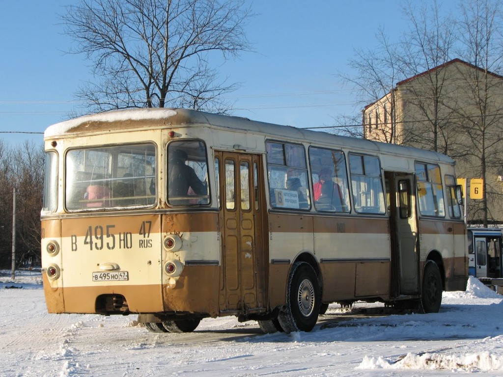 Ленинградская область, ЛиАЗ-677Б № 04213