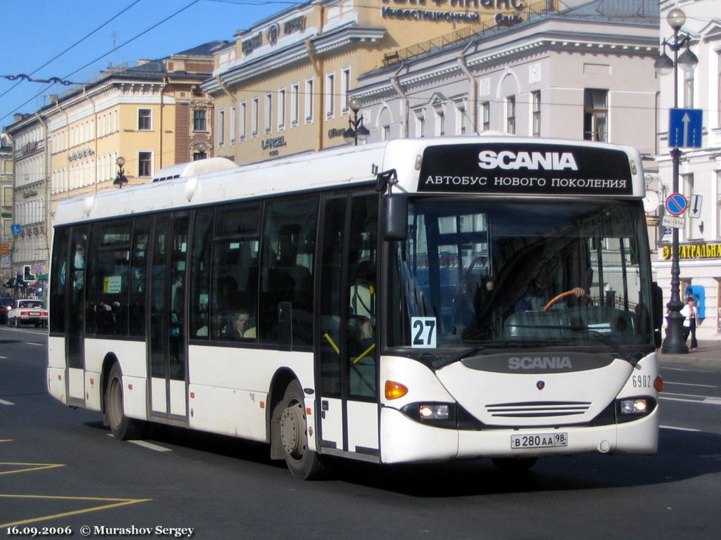 Санкт-Петербург, Scania OmniLink I (Скания-Питер) № 6902