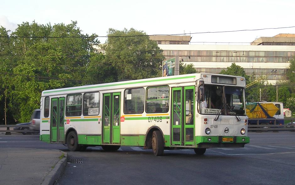 Москва, ЛиАЗ-5256.25 № 07406