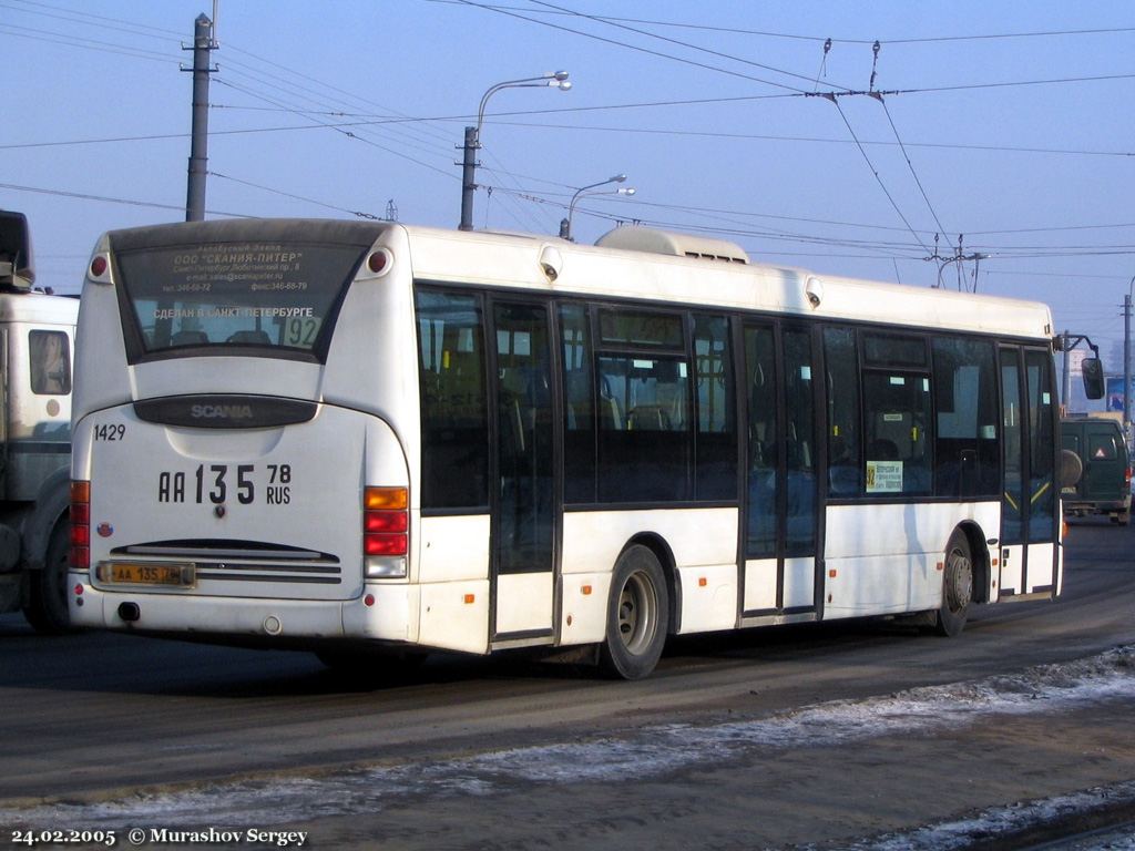 Санкт-Петербург, Scania OmniLink I (Скания-Питер) № 1429