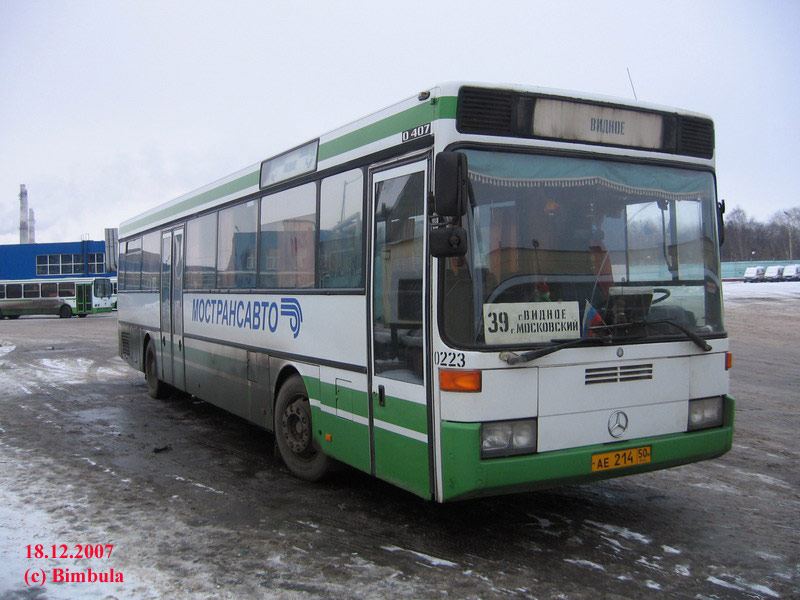 Московская область, Mercedes-Benz O407 № 0223