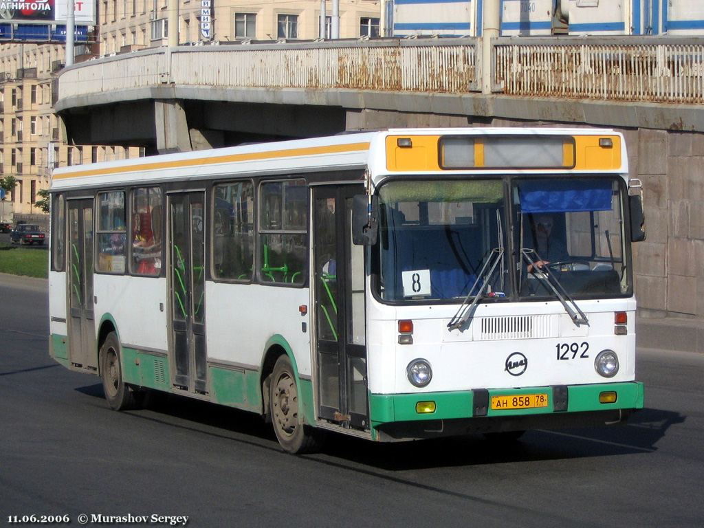 Санкт-Петербург, ЛиАЗ-5256.25 № 1292