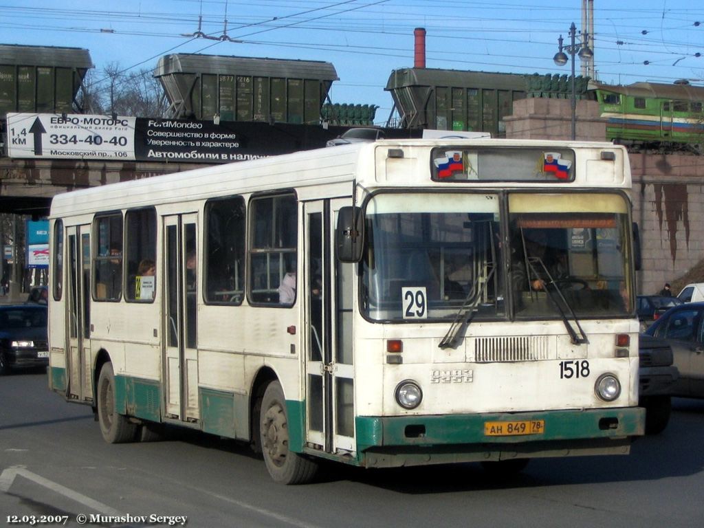 Санкт-Петербург, ЛиАЗ-5256.00 № 1518