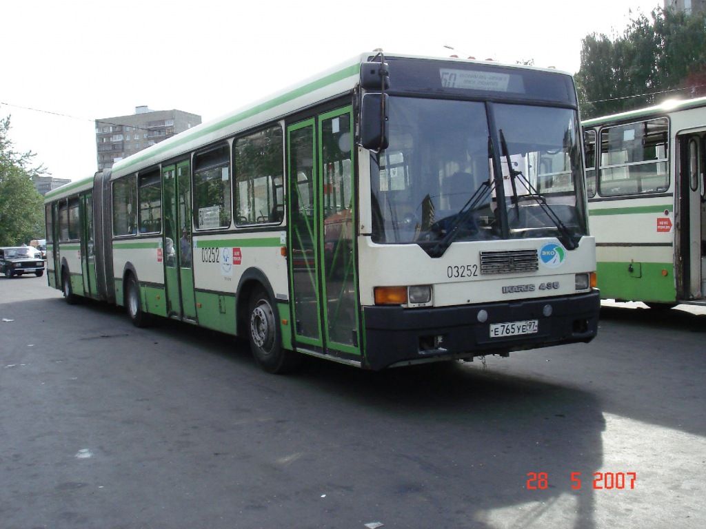 Москва, Ikarus 435.17 № 03252