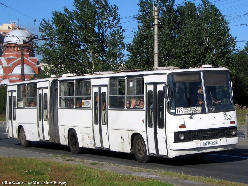 Санкт-Петербург, Ikarus 280.33O № 2326