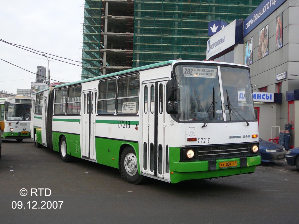 Москва, Ikarus 280.33M № 07219