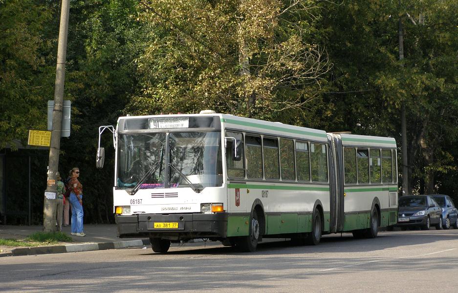 Москва, Ikarus 435.17 № 08187