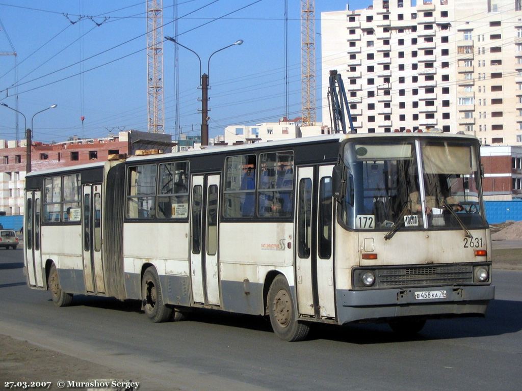 Санкт-Петербург, Ikarus 280.33O № 2631