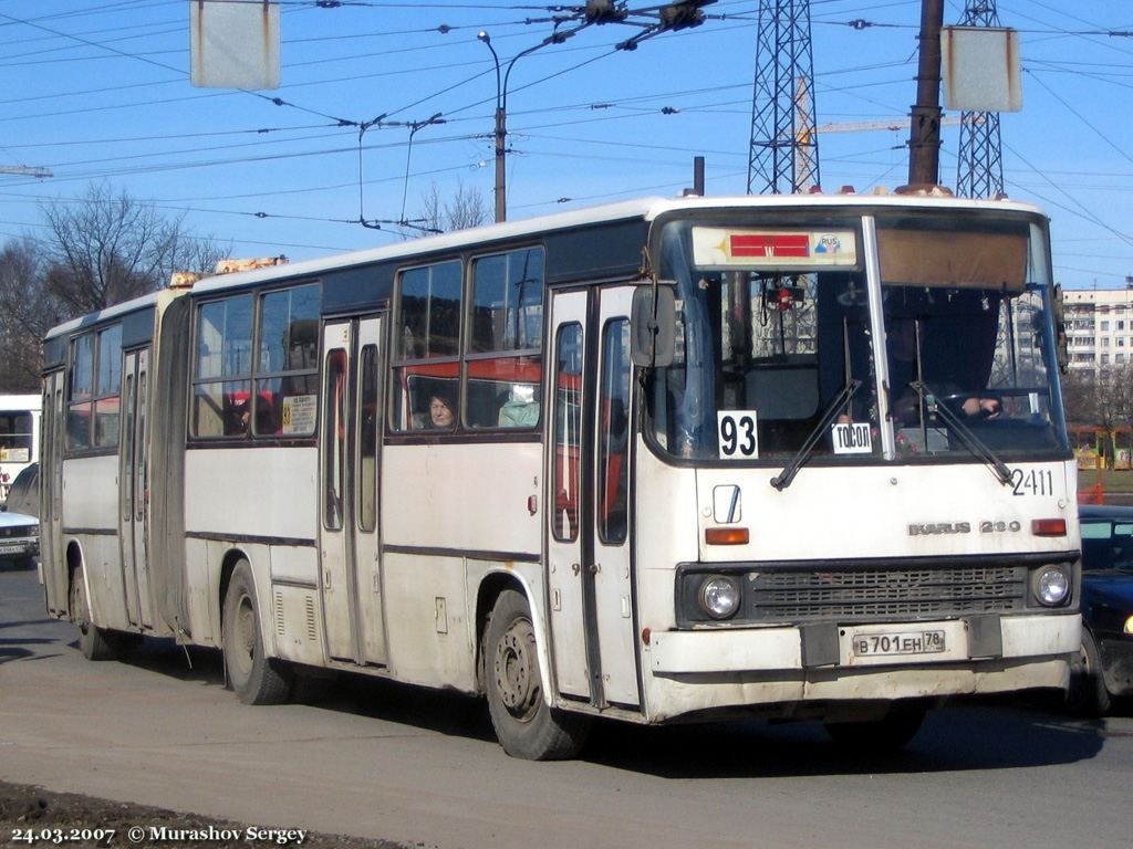 Санкт-Петербург, Ikarus 280.33O № 2411