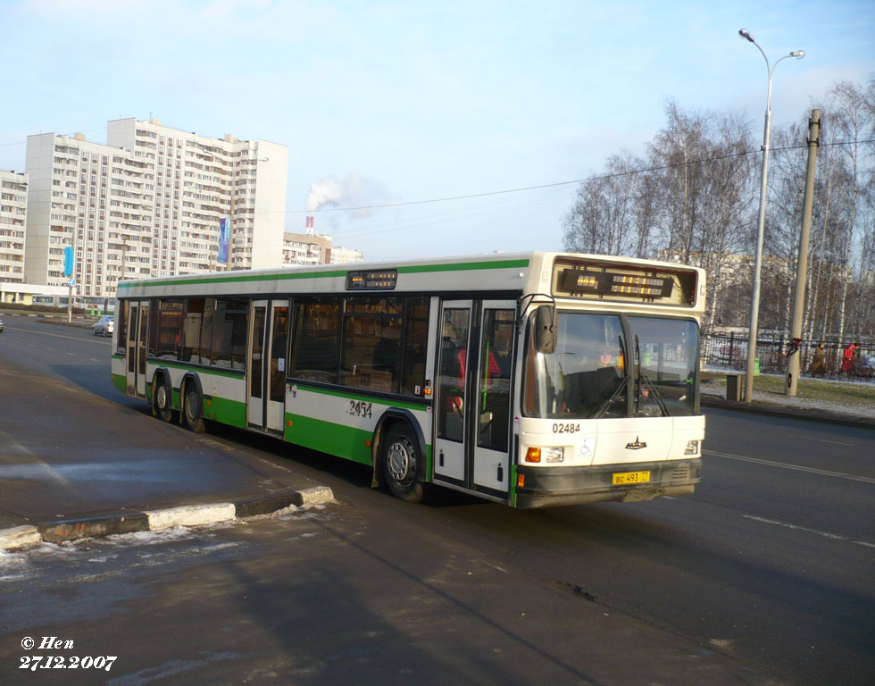 Москва, МАЗ-107.066 № 02484