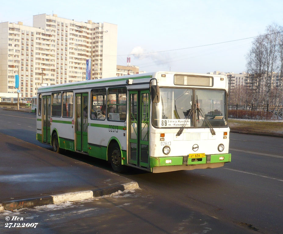 Москва, ЛиАЗ-5256.25 № 02613