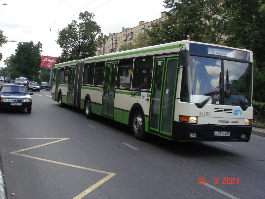 Москва, Ikarus 435.17 № 04608