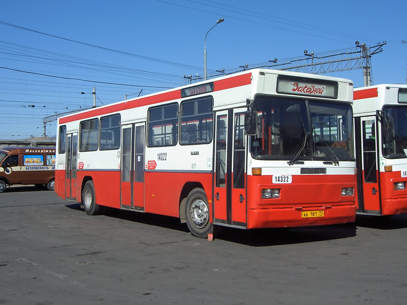 Москва, Mercedes-Benz O325 № 14322