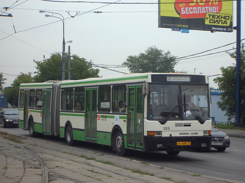 Москва, Ikarus 435.17 № 10116