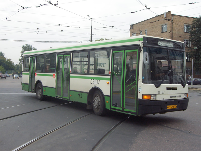 Москва, Ikarus 415.33 № 06107