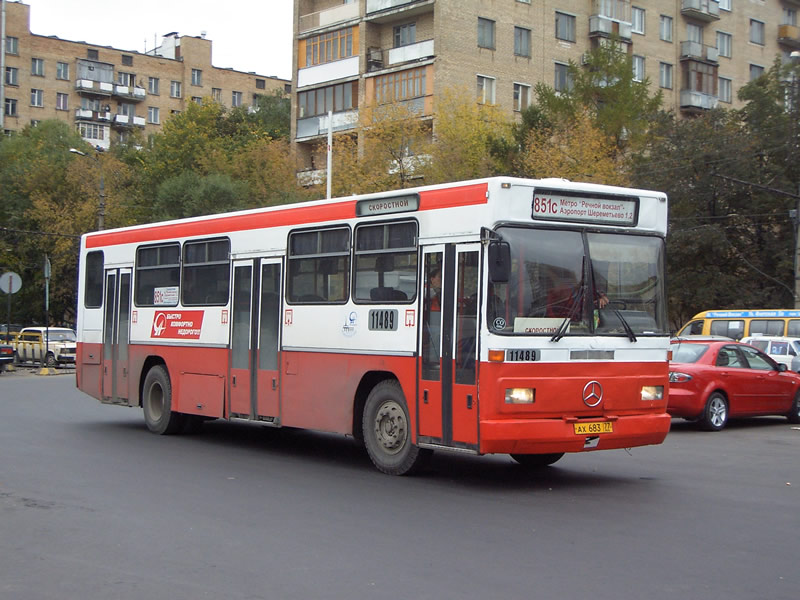 Москва, Mercedes-Benz O325 № 11489