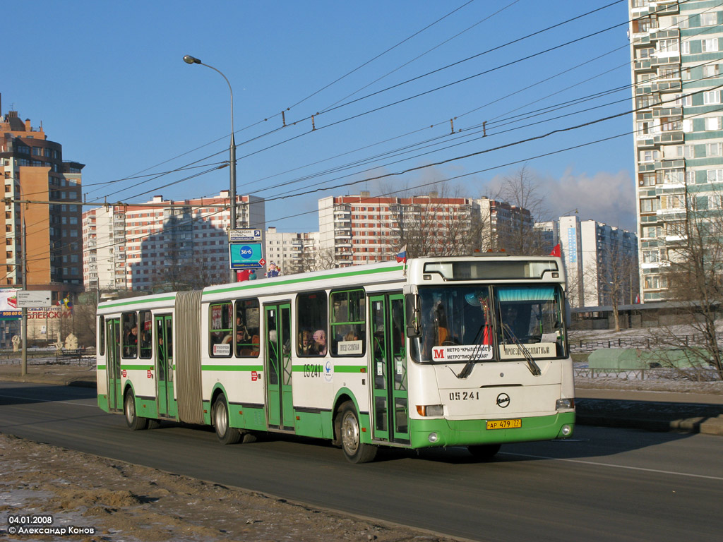 Москва, ЛиАЗ-6212.01 № 05241