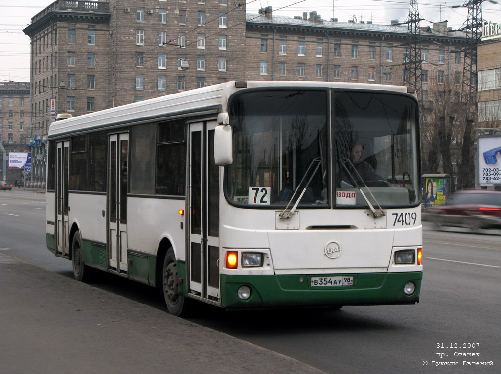 Санкт-Петербург, ЛиАЗ-5256.25 № 7409