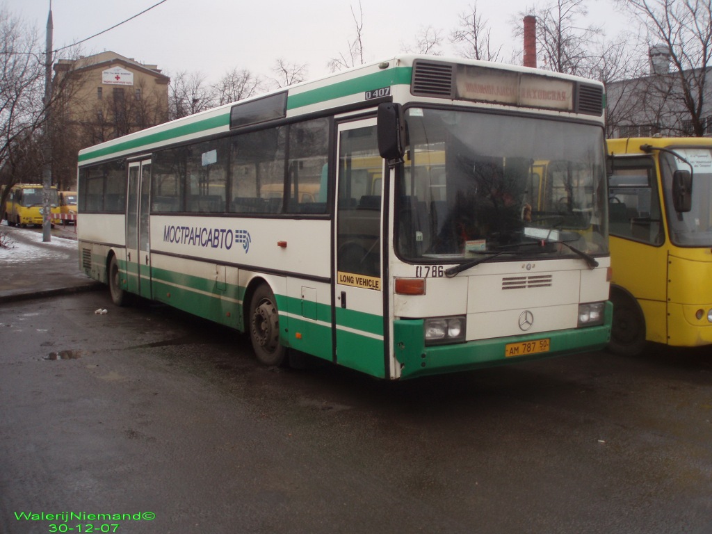 Московская область, Mercedes-Benz O407 № 0786