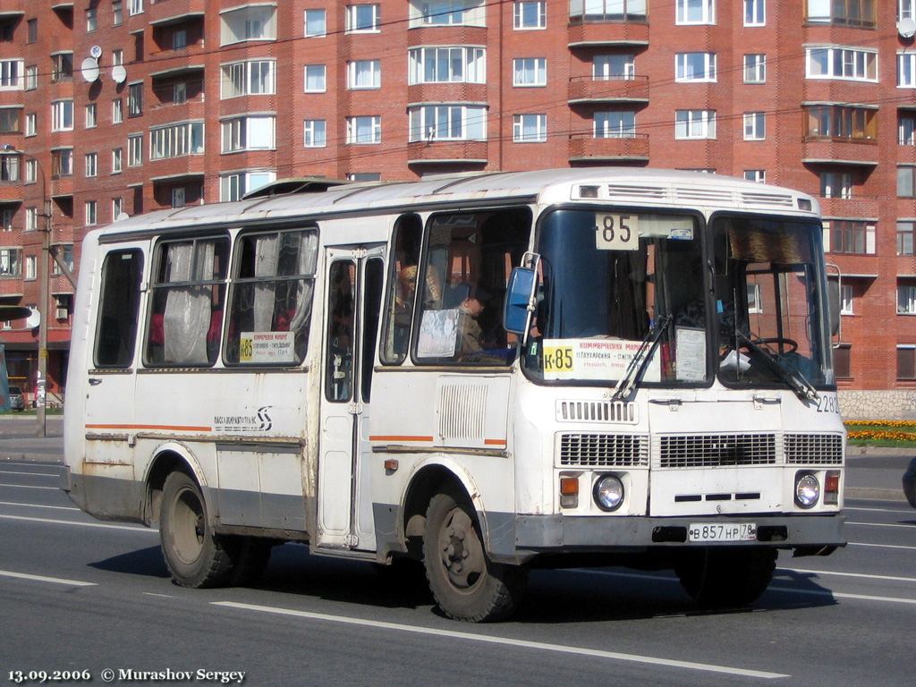 Санкт-Петербург, ПАЗ-3205-07 № 2282