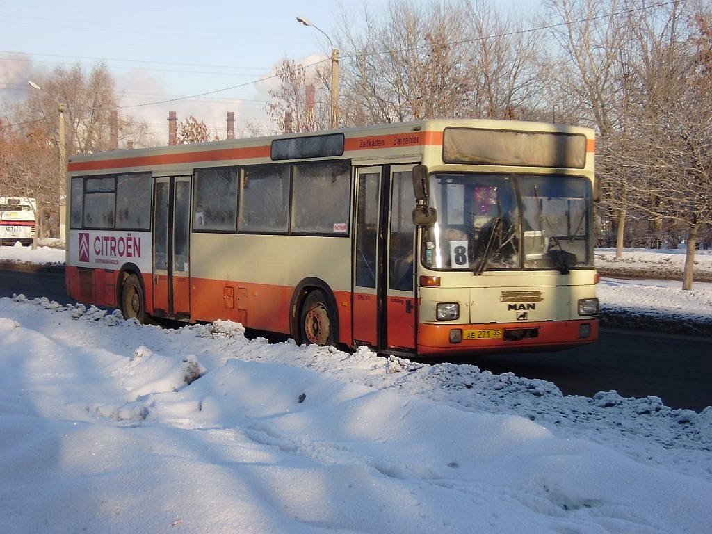 Вологодская область, MAN 791 SL202 № АЕ 271 35