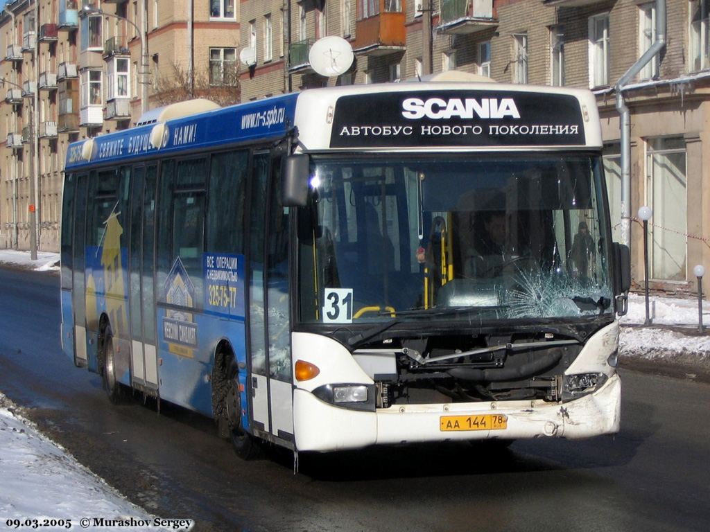 Санкт-Петербург, Scania OmniLink I (Скания-Питер) № 7110