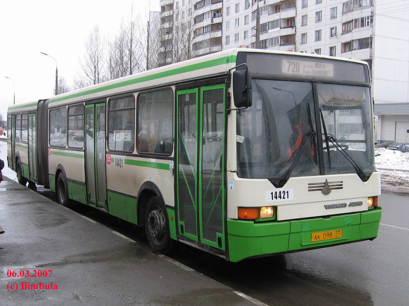 Москва, Ikarus 435.17 № 14421