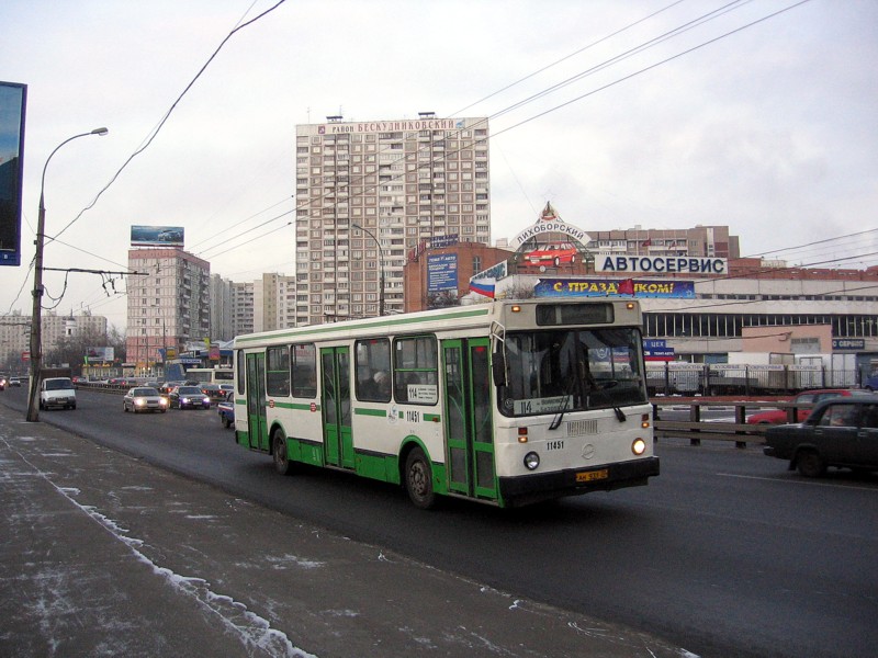 Москва, ЛиАЗ-5256.25 № 11451