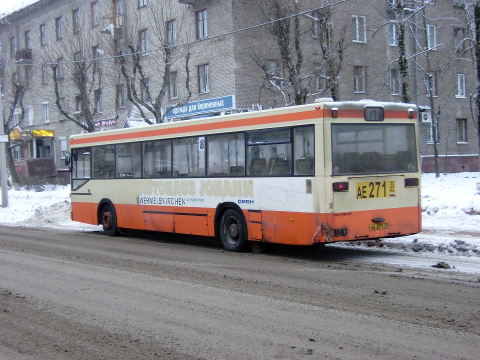 Вологодская область, MAN 791 SL202 № АЕ 271 35