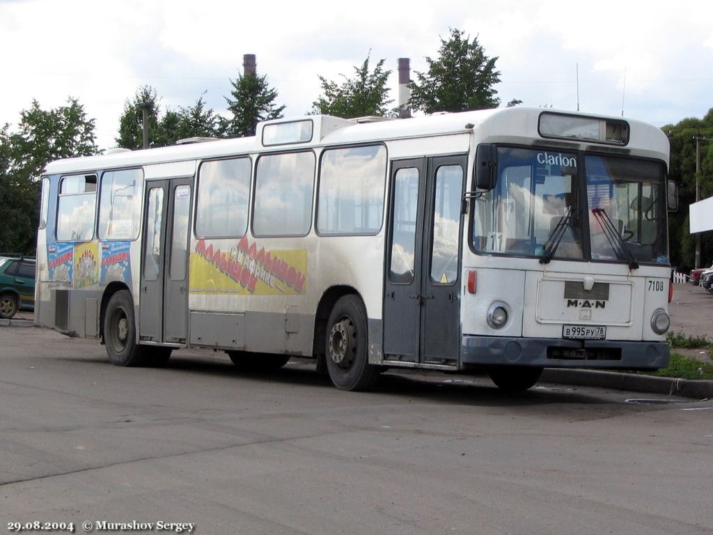 Санкт-Петербург, MAN 192 SL200 № 7108