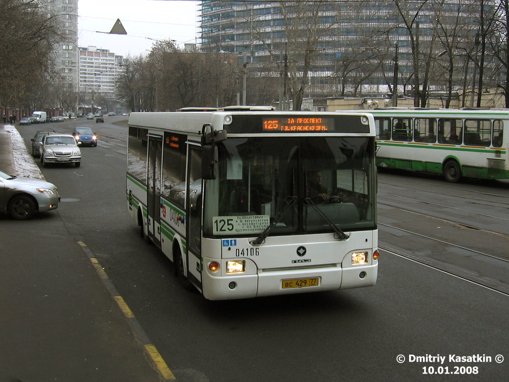 Москва, ПАЗ-3237-01 № 04106