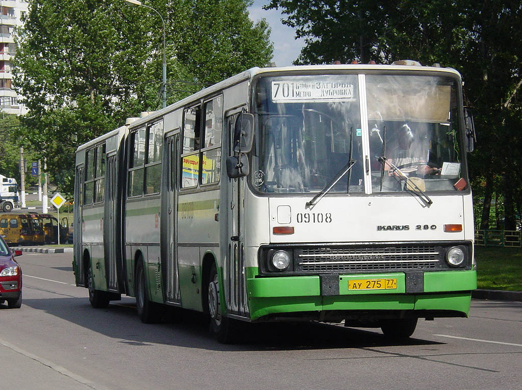 Москва, Ikarus 280.33M № 09108