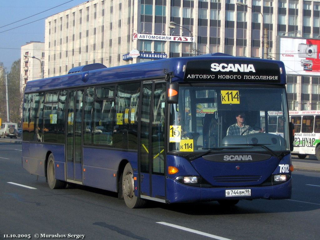 Санкт-Петербург, Scania OmniLink I (Скания-Питер) № 7312