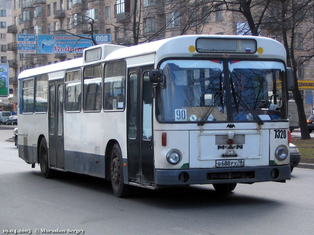 Санкт-Петербург, MAN 192 SL200 № 7320