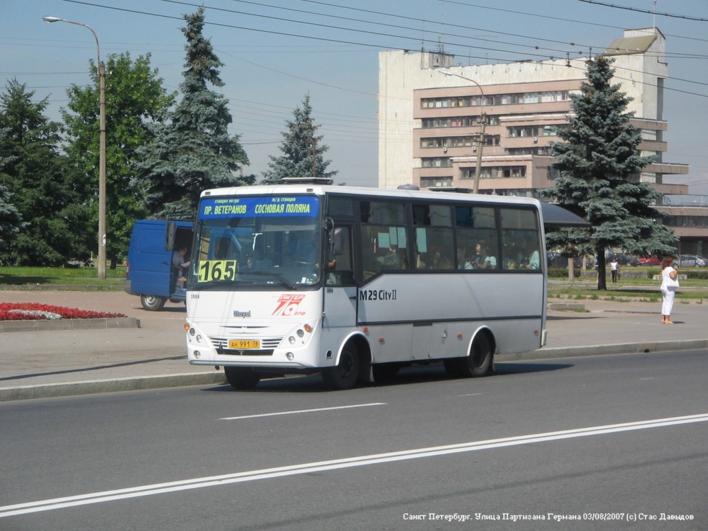 Санкт-Петербург, Otoyol M29 City II № 1558