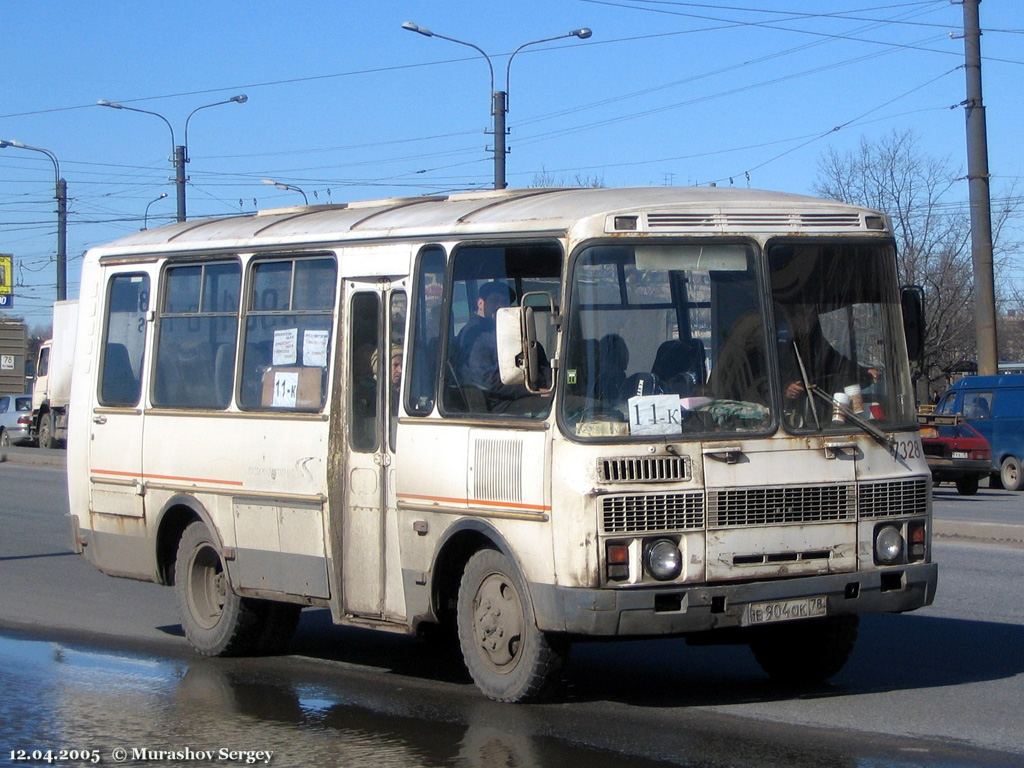 Санкт-Петербург, ПАЗ-3205-07 № 7328