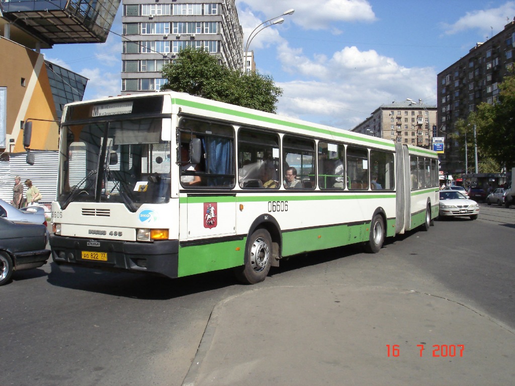 Москва, Ikarus 435.17 № 06606