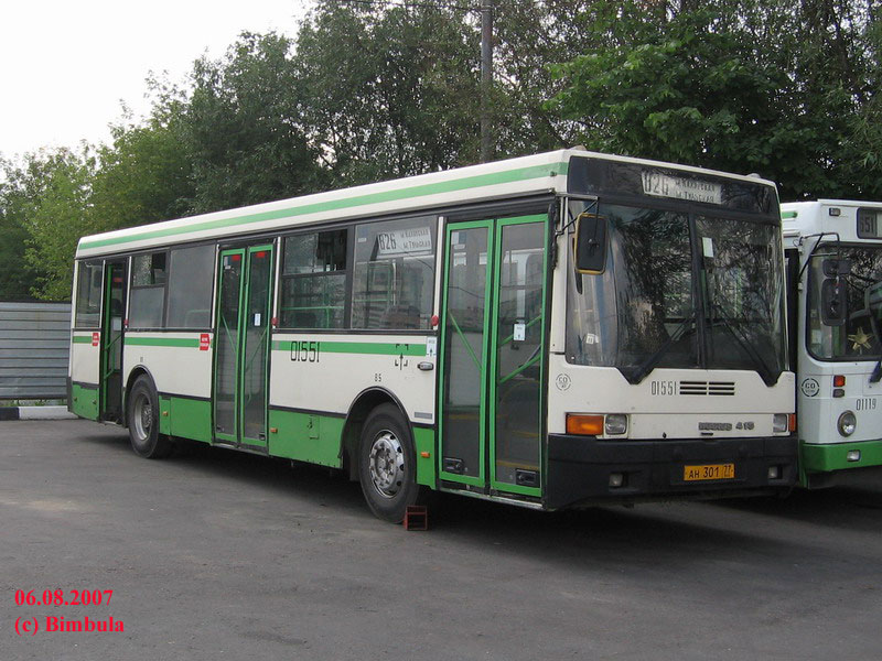 Москва, Ikarus 415.33 № 01551