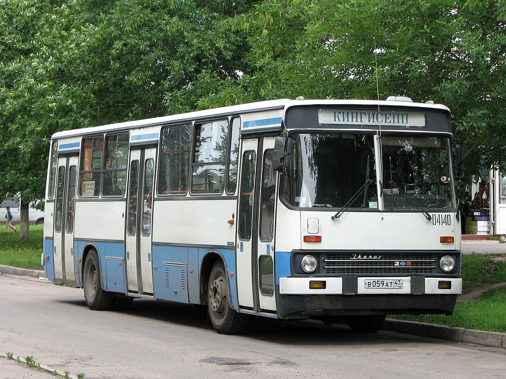 Ленинградская область, Ikarus 263.10 № 04140